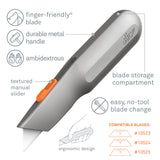 Slice® Manual Metal-Handle Utility Knife